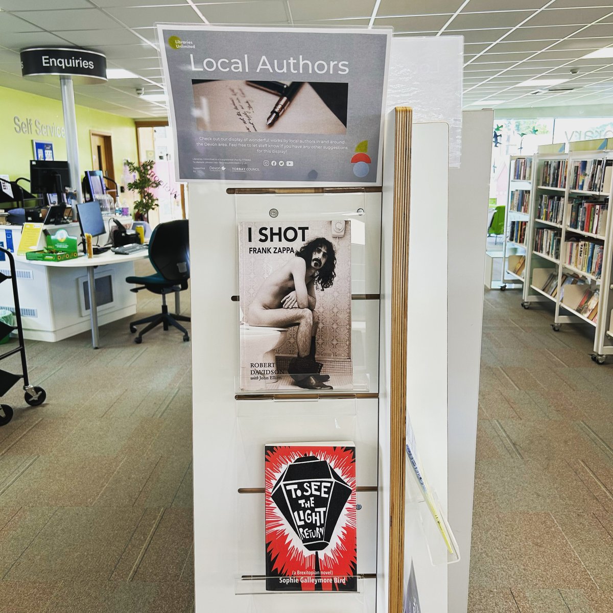 OySophBird's tweet image. Gotta love your #LocalLibrary and the company you get to keep.