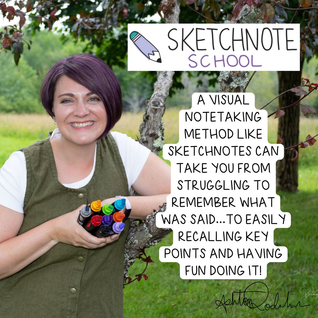 Get the FREE 15 WORKSHOP and learn about the community of like minded folks on their sketchnoting journey!
🎨 No artistic ability required and great for all ages.
👩🏼‍🎨 Have you tried Sketchnoting??
👉🏼👉🏼 sketchnote.school

#Sketchnote #SketchnoteSchool #SketchnoteCommunity