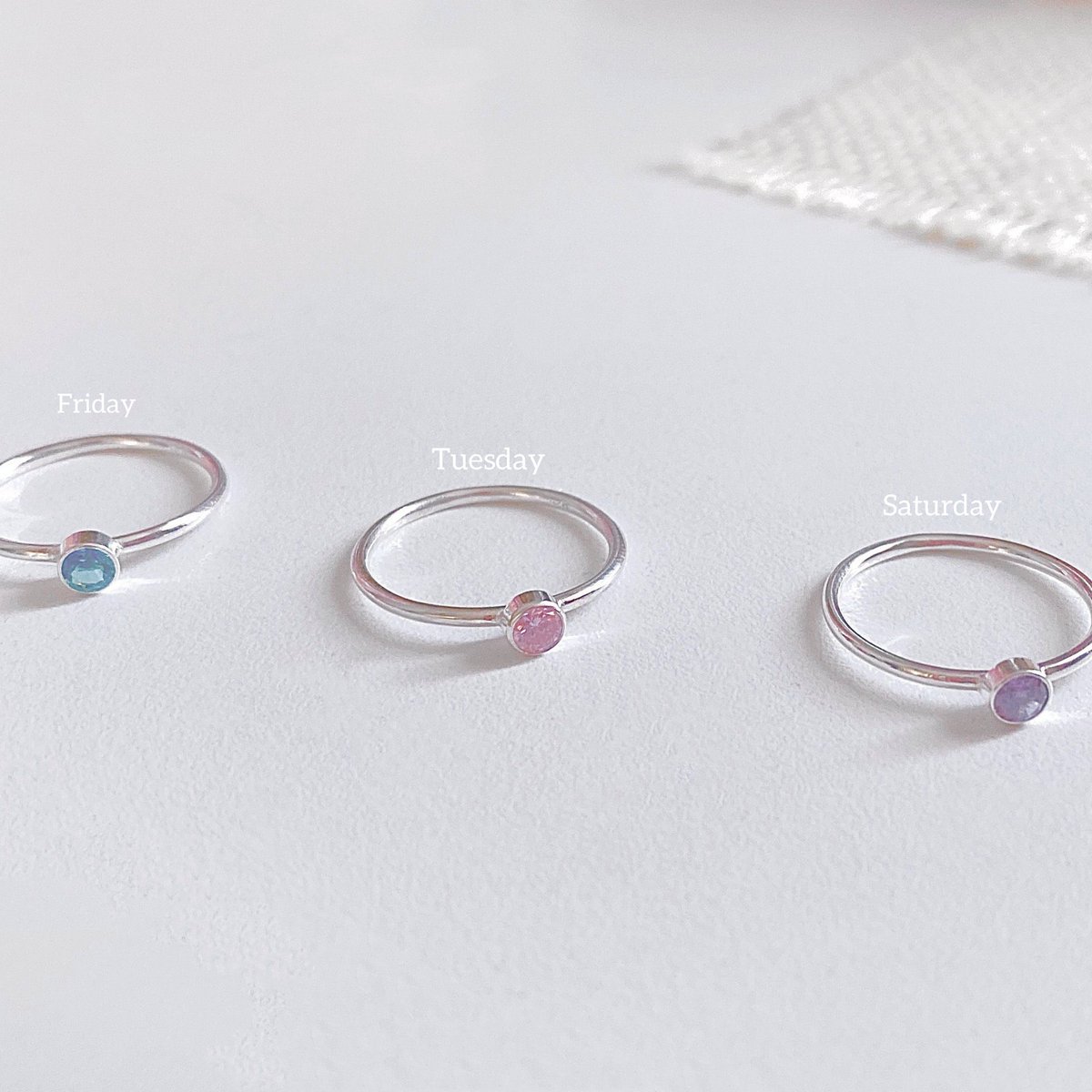 แจก 7 วง !!!!

🧸แหวนประจำวันเกิด UMOON Birthstone🎂(สายมู)

🤍กติกา RT+FOLLOW+ เม้นวันเกิดพร้อม emoji มา 1 ตัว (จันทร์-อาทิตย์) 

✨ประกาศผล 7.7💫