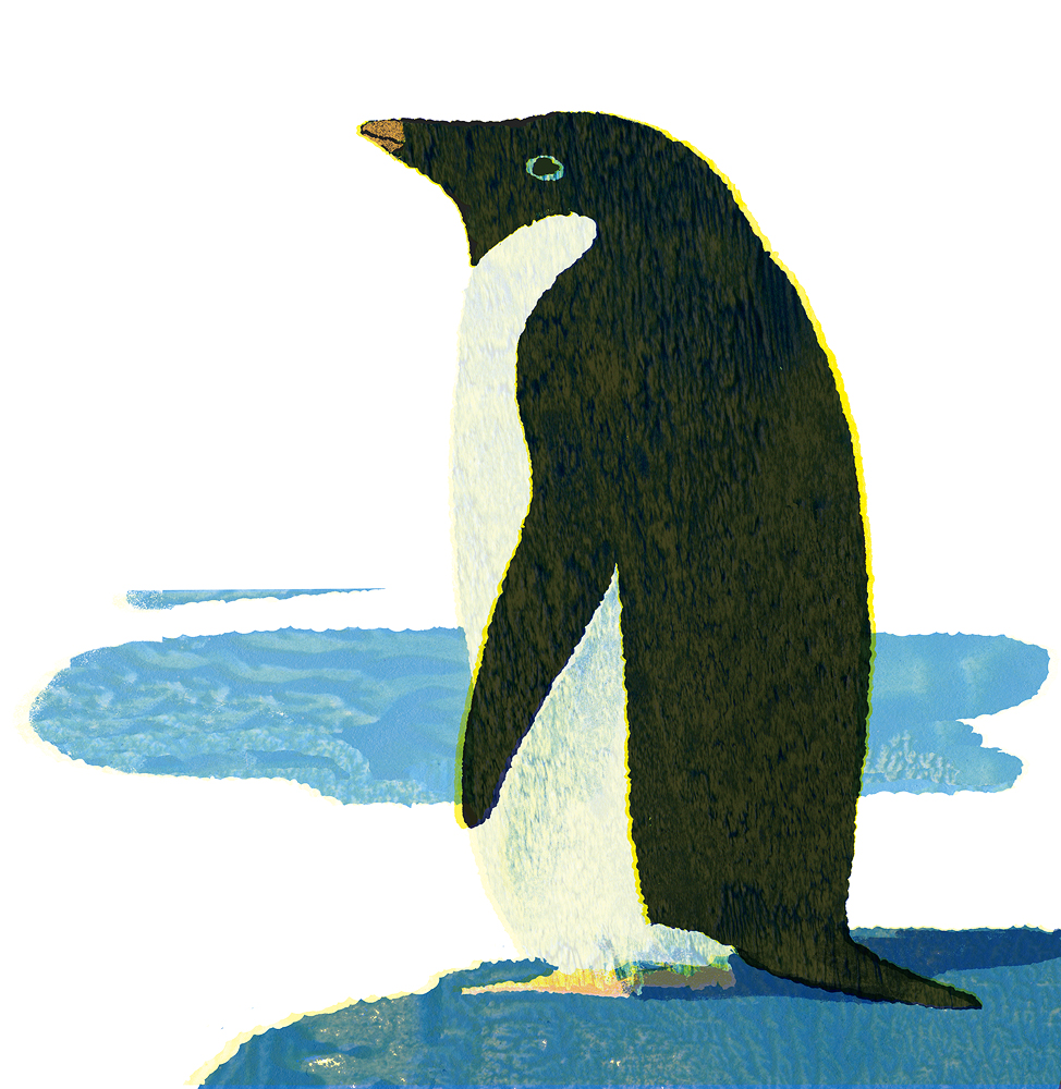 「#見た人も無言でなにかペンギンをあげる」|木内達朗 Tatsuro Kiuchiのイラスト