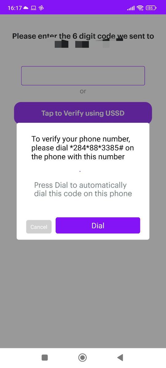 oquidave's tweet image. I like how @chippercashapp falls back to using USSD for 2FA if SMS fails. I find USSD actually much more convenient from a UX perspective since you don't type in any characters.
This is of course powered by @Africastalking APIs