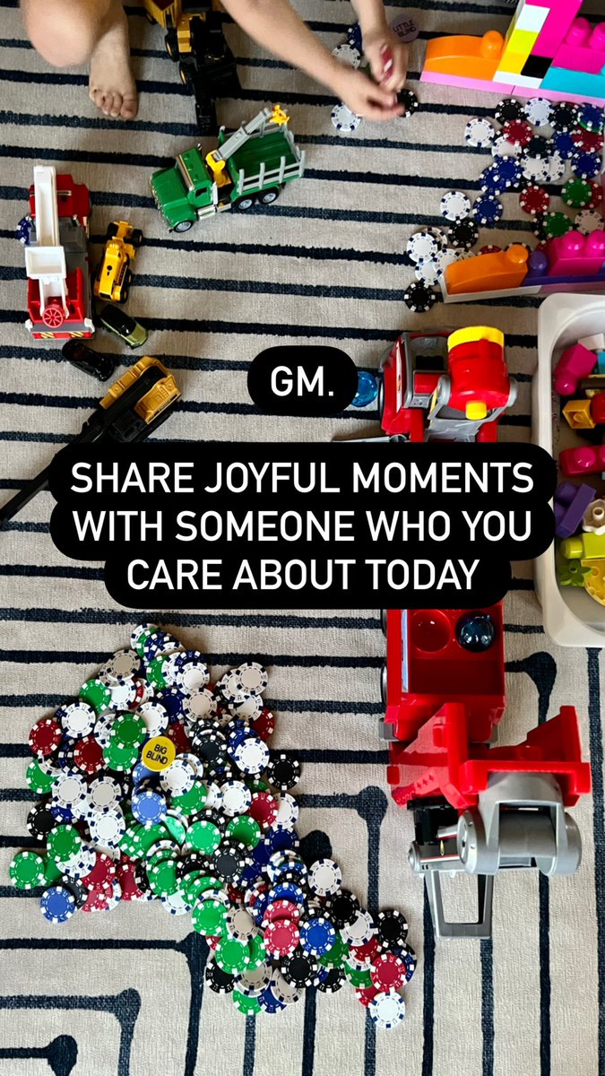 GM. 

Chase some joyful moments today.