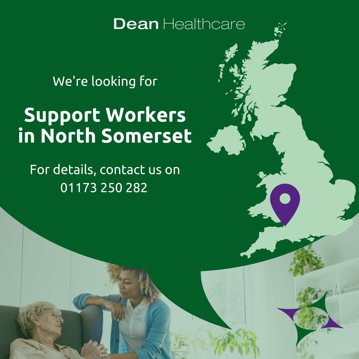 We're looking for Support Workers in North Somerset! If you have 6 months of UK care experience, we'd love to hear from you! Get in touch with our friendly team today on 01173 250 282

#healthcare #health #healthcareheroes #healthcareworkers #supportworkers #supportwork #somerset
