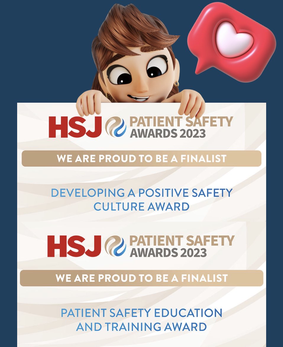 So nice we were shortlisted twice! Absolutely chuffed to bits to be part of an amazing team working to improve safety in maternity and neonatal care
#HSJpatientsafety
@CerianLlewelyn @mattpickup87 @lisageorge82 @kathygrvs @BethanOsmundsen @HSJptsafety