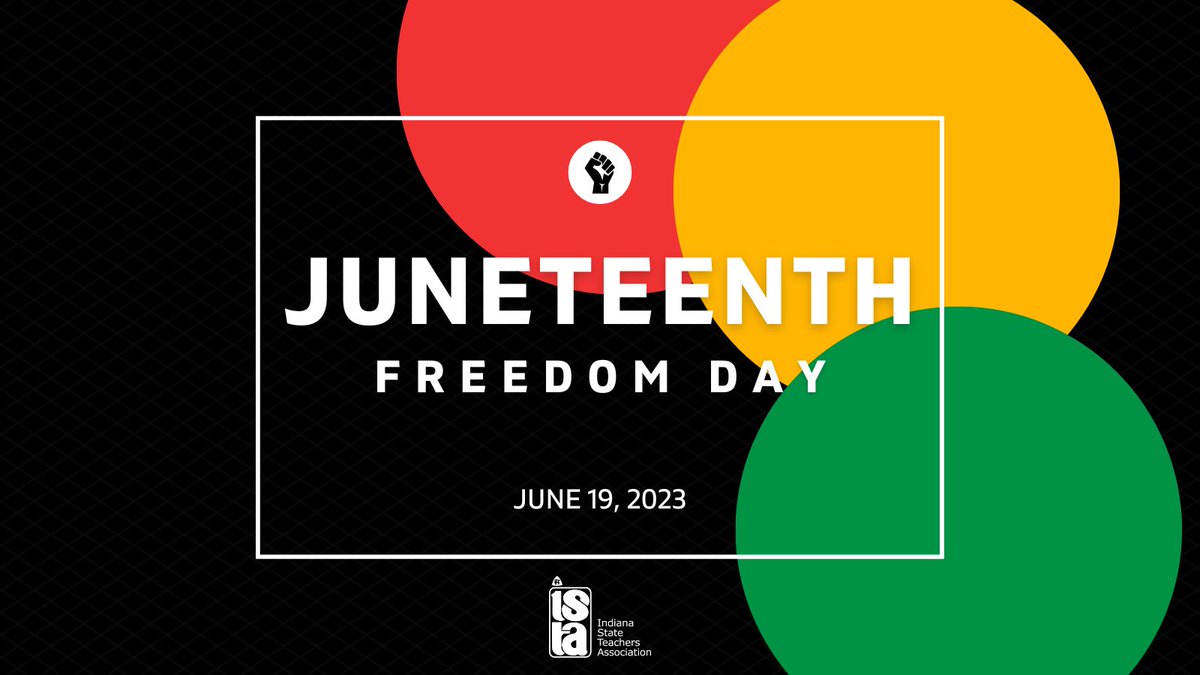 ISTAmembers's tweet photo. Today, we celebrate Juneteenth, a day that marks the end of slavery in the United States. We honor the resilience and determination of Black Americans, and we recommit ourselves to fighting for equity and justice for all. https://t.co/ZcBCgweXtw