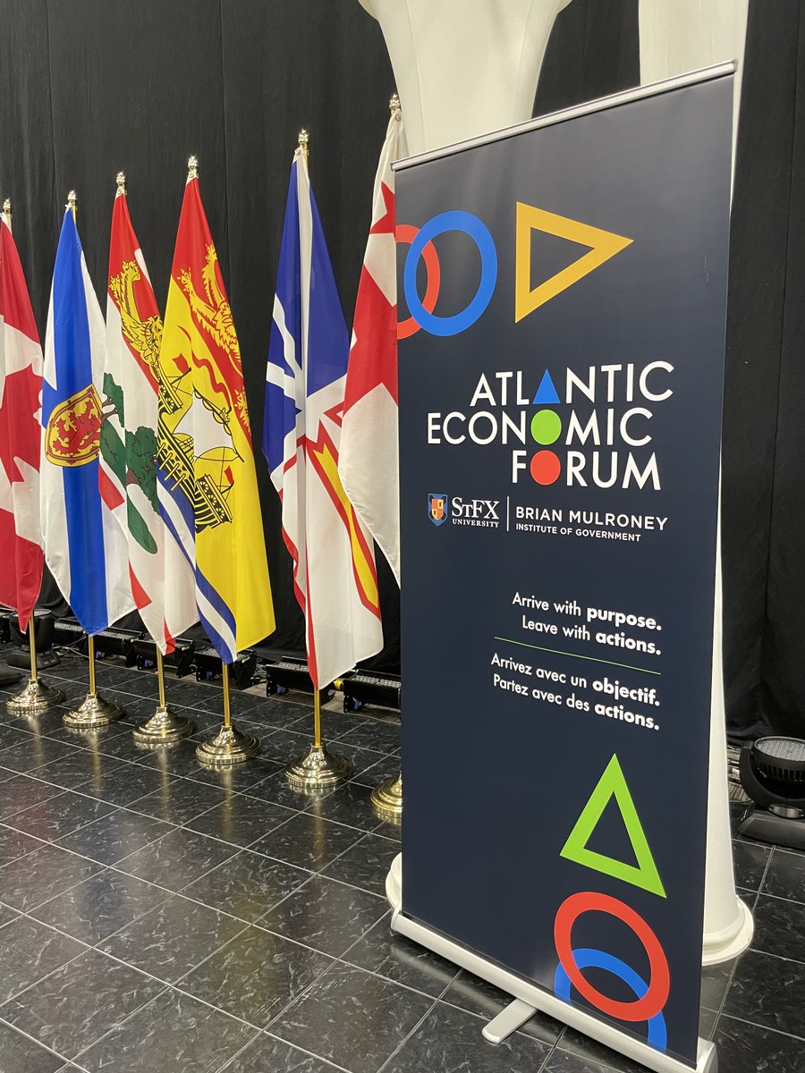 We’re excited to welcome those attending the Atlantic Economic Forum to campus. To kick off the forum, the opening ceremony features <a href="/SeanFraserMP/">Sean Fraser</a>, the Hon. Frank McKenna, the Rt. Hon. Brian Mulroney and Prime Minister <a href="/JustinTrudeau/">Justin Trudeau</a>. Agenda: bit.ly/3J9YeZF
<a href="/MulroneyInst/">The Brian Mulroney Institute of Government</a>