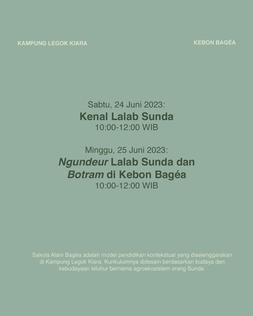 Kebon Bagéa tweet media