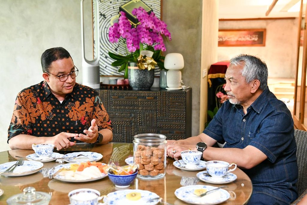 sahabatide197's tweet photo. Alhamdulillah Calon Presiden Koalisi Perubahan, Bapak Anies Baswedan, sudah duduk bersama Bapak Presiden.

Semoga semakin menguatkan kesepakatan dan menyepakati hal-hal yang belum sepakat.
😁

#semangat 
#serunya 
#AniesBaswedan 
#mantap  
#AniesPresidenRI2024 
#PKSpembelaRakyat https://t.co/fd4cLlupyJ