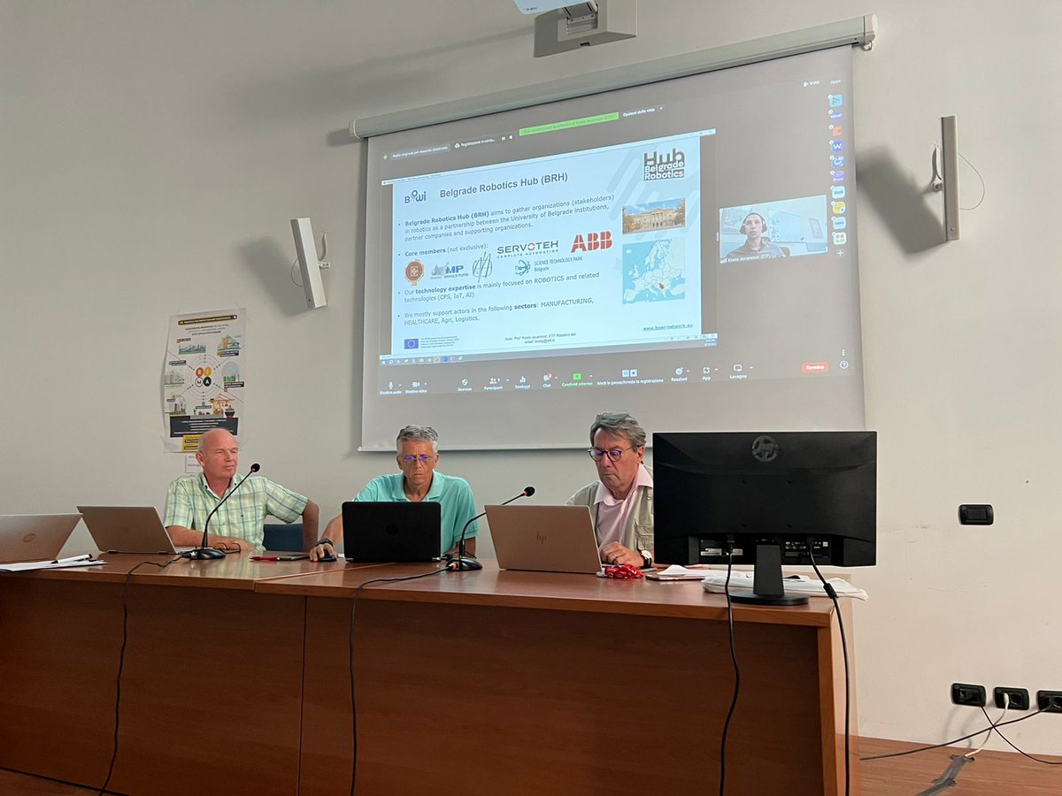 The RIMA Alliance General Assembly is underway! 🤩 We are now presenting on the project's progress and sets the stage for a new era of collaboration in #robotics, #inspection, and #maintenance 🦾 Join live! ➡️ eventbrite.es/e/rima-allianc… More info at 🔍rimanetwork.eu/knowledgebase/…