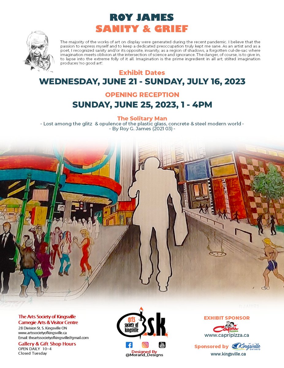 New show at Carnegie! #yqg @twepi #kingsvilleOn #windsoressex