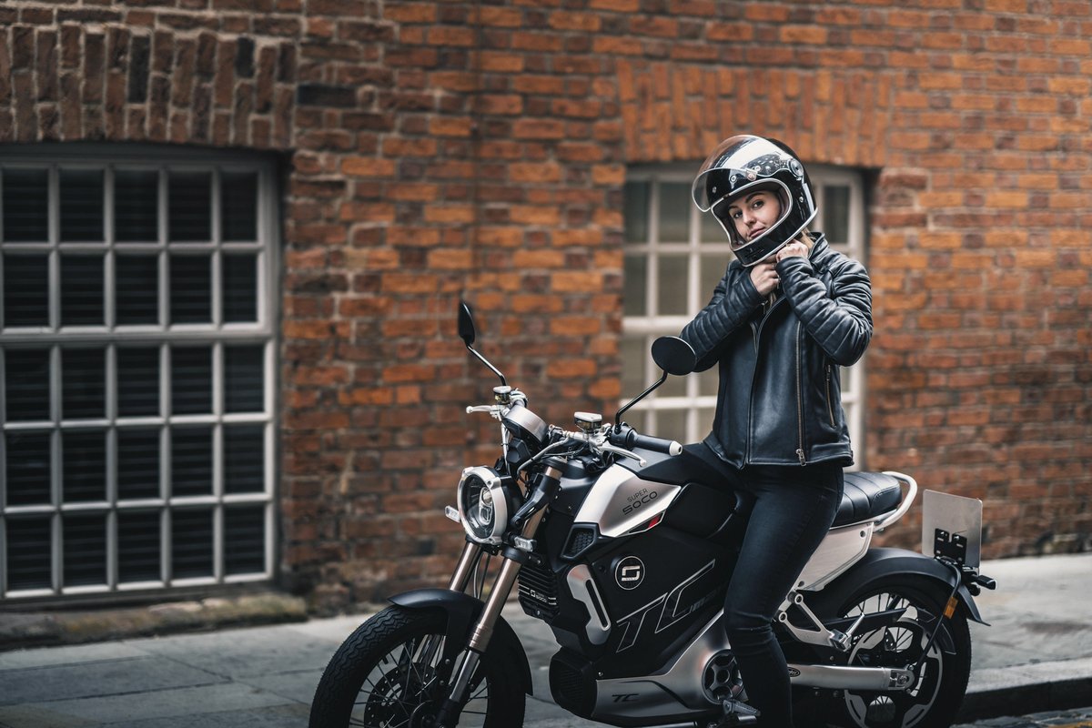 vmotosocouk's tweet image. With 125cc performance, and accessible as a learner legal model, the @vmotosoco TC Max provides a 5Kw peak power capable of 60mph complete with all the benefits and cost savings of being electric: supersoco.co.uk/bike/tc-max/ 

#VmotoSoco #TCMax