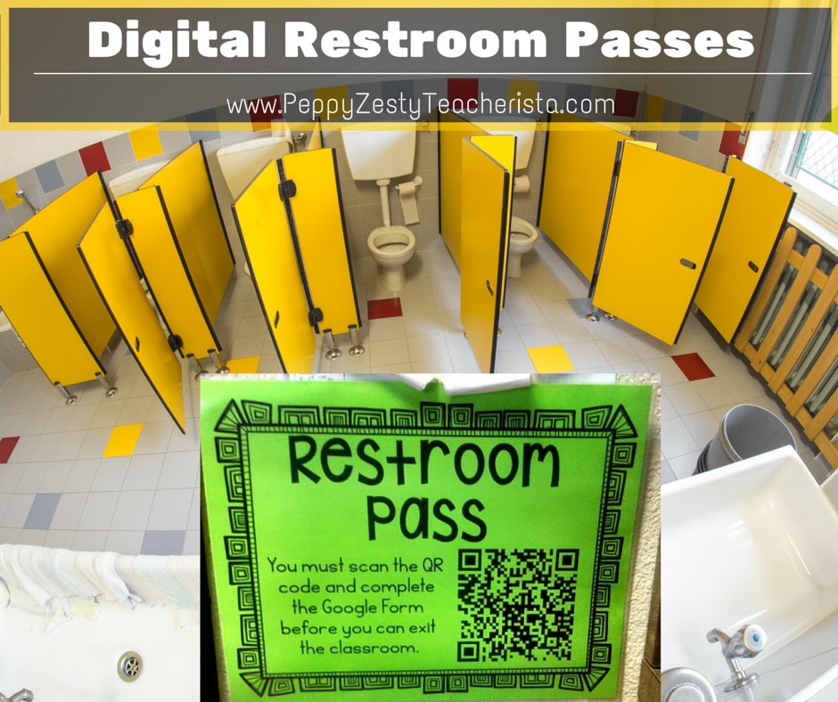 TCEA's tweet image. Here's an idea: DIGITAL RESTROOM PASS💡
Use a QR code that leads to a form to help prevent too many restroom breaks 🔎
sbee.link/vubj39ykgw via @AmberrCalderon
#classroommanagement #teachertwitter #edchat