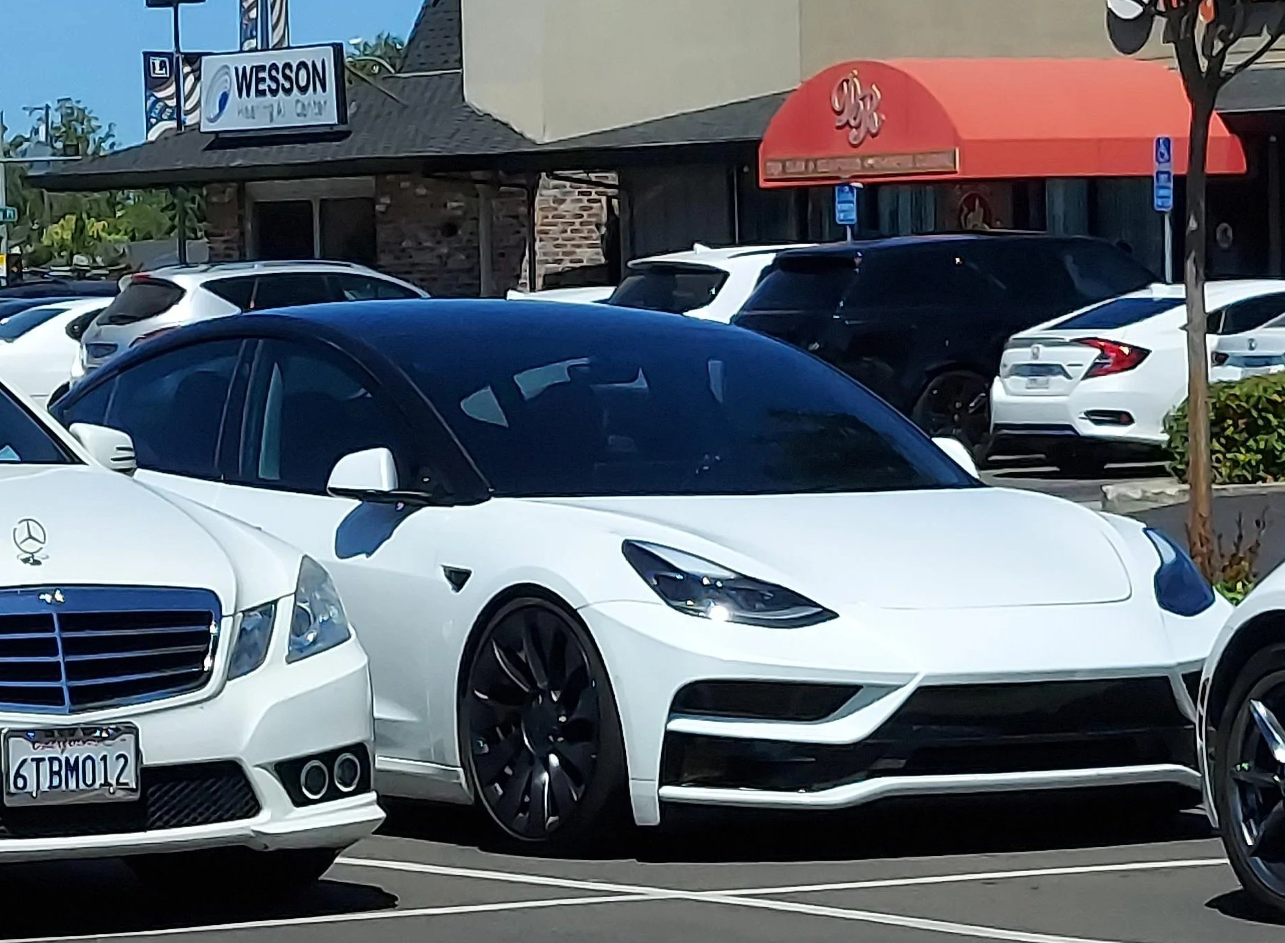 Tesla model 3 modded deals