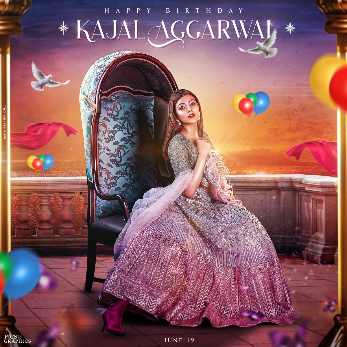 KajalEdits's tweet photo. #HappyBirthdayKajal @MsKajalAggarwal
#KajalAggarwal #Satyabhama https://t.co/Cn5daEfm2b
