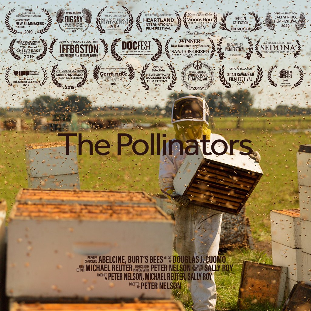 #PollinatorWeek is a great time to check out The Pollinators <a href="/pollinatorsfilm/">Peter Nelson</a>  which is streaming on Amazon, AppleTV, Google play and other services.   thepollinators.net
