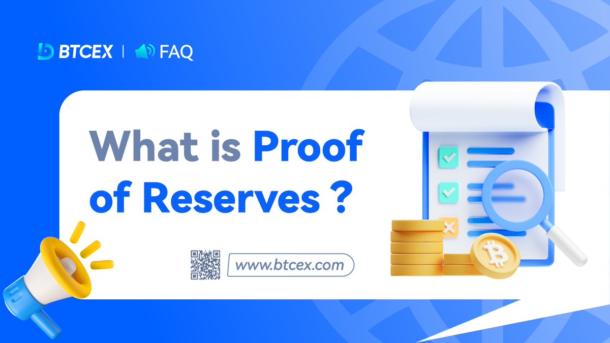 🔒 Safeguarding Trust: Unveiling the Power of Proof of Reserves in Crypto 🏦✨ Curious about Proof of Reserves?🤔 We've got you covered! Learn more ▶️ bit.ly/43NDSgU #BTCEXFAQ #LearnCrypto #Cryptotrading #Crypto
