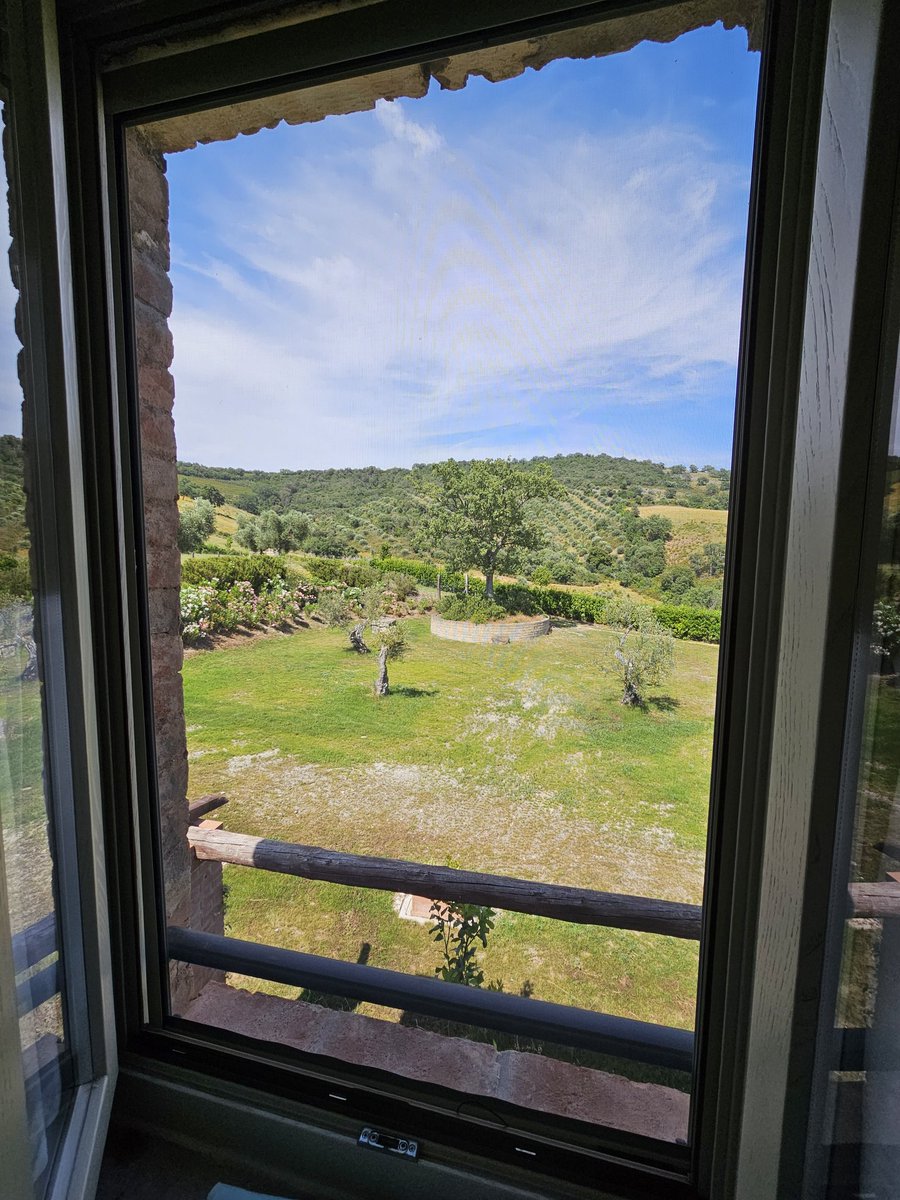 LimDonghunk's tweet photo. Spotted wild horses! Such a beautiful Tuscan countryside. https://t.co/iyFzbpdnuw