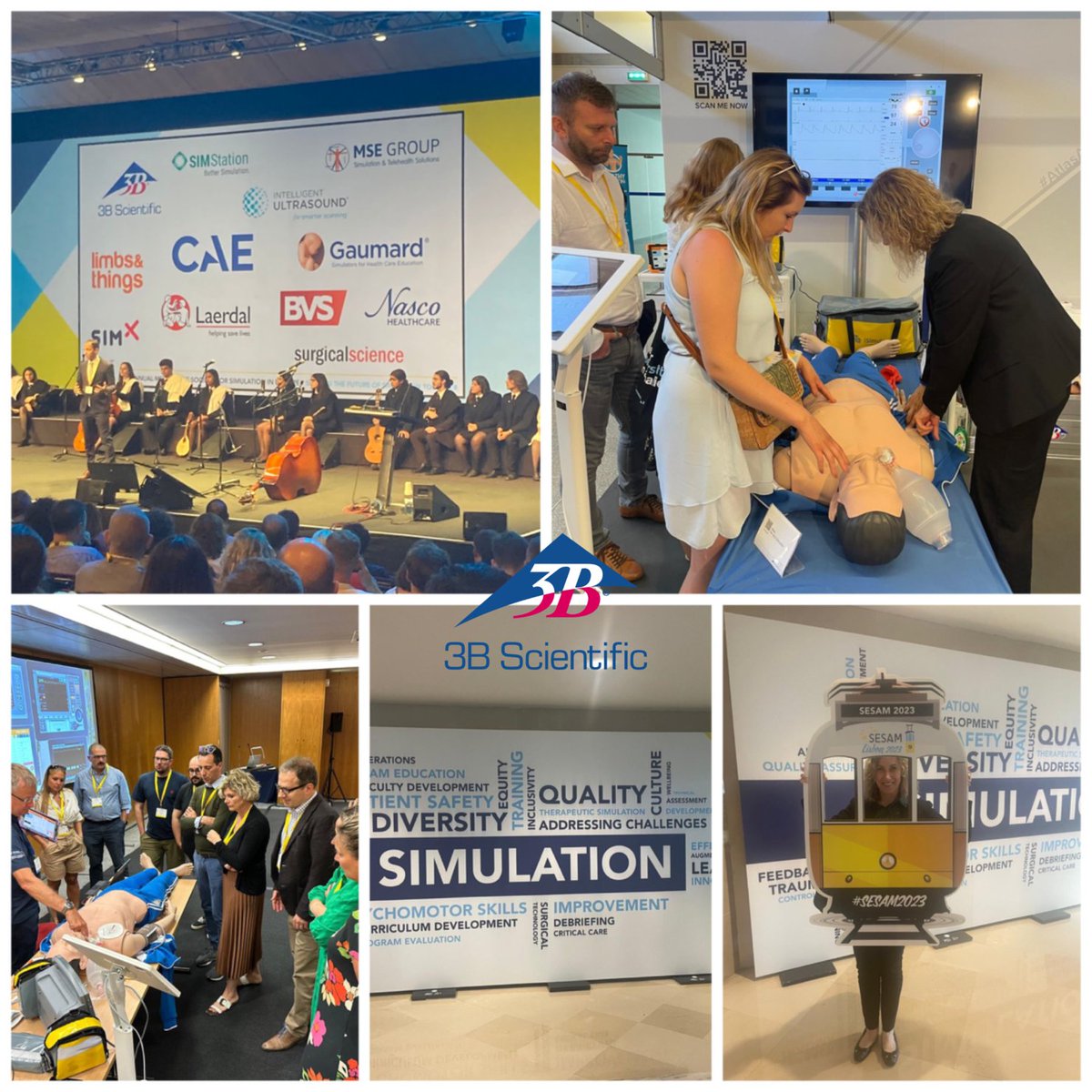 3bscientific's tweet image. [Recap #SESAM2023] Thank you to all workshop-participants and booth visitors. 

The past few days have been packed with learning labs, live demos, presentations and networking. Time to reflect on some of the impressions of the past few days.

#3BScientific #iSimulate #Medtwitter