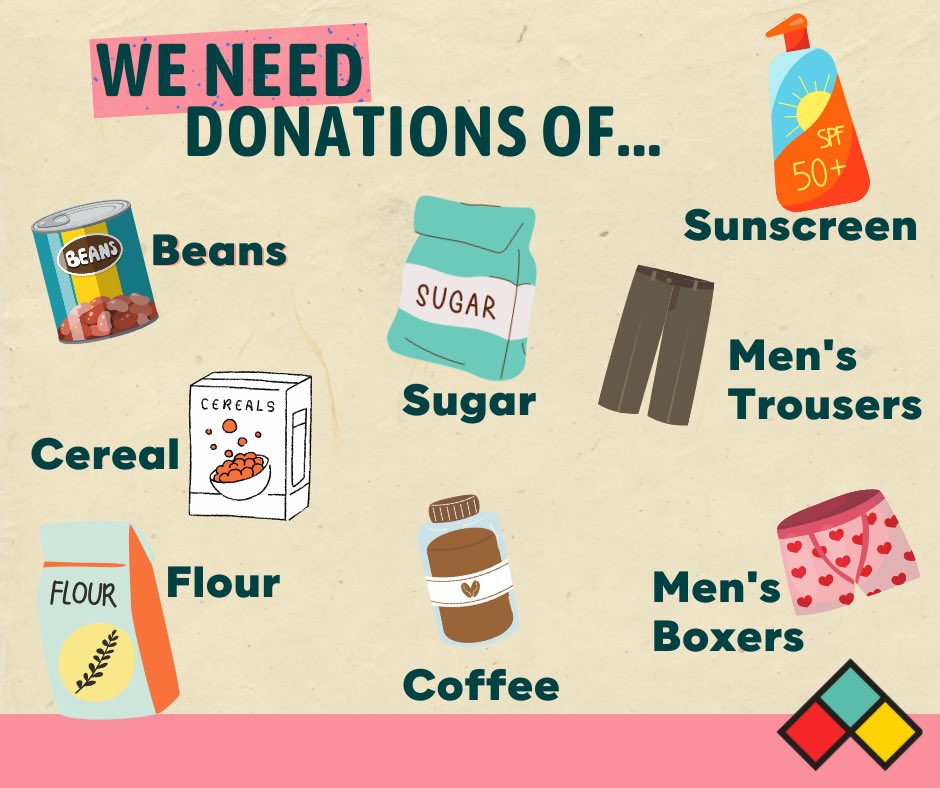 Please consider donating some of these specific items that we are in urgent need of…
#sheffieldcharity #donate #sheffieldissuper #sheffield #homelessness