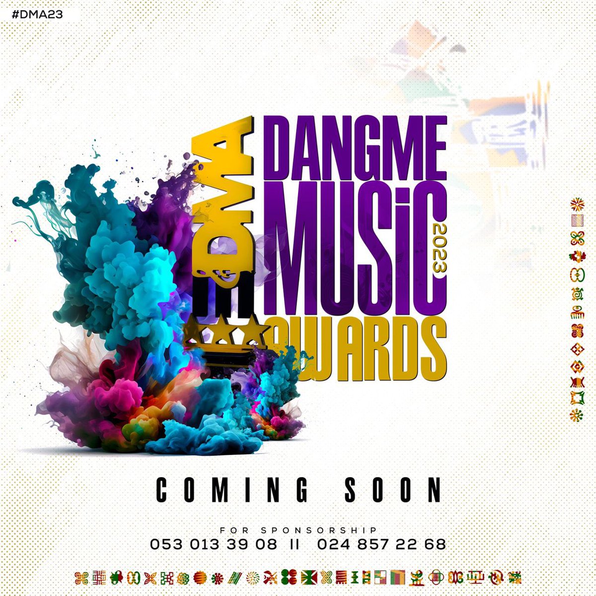 Coming soon
Dangme music awards 
Here for the Dangme music 
#DMA23