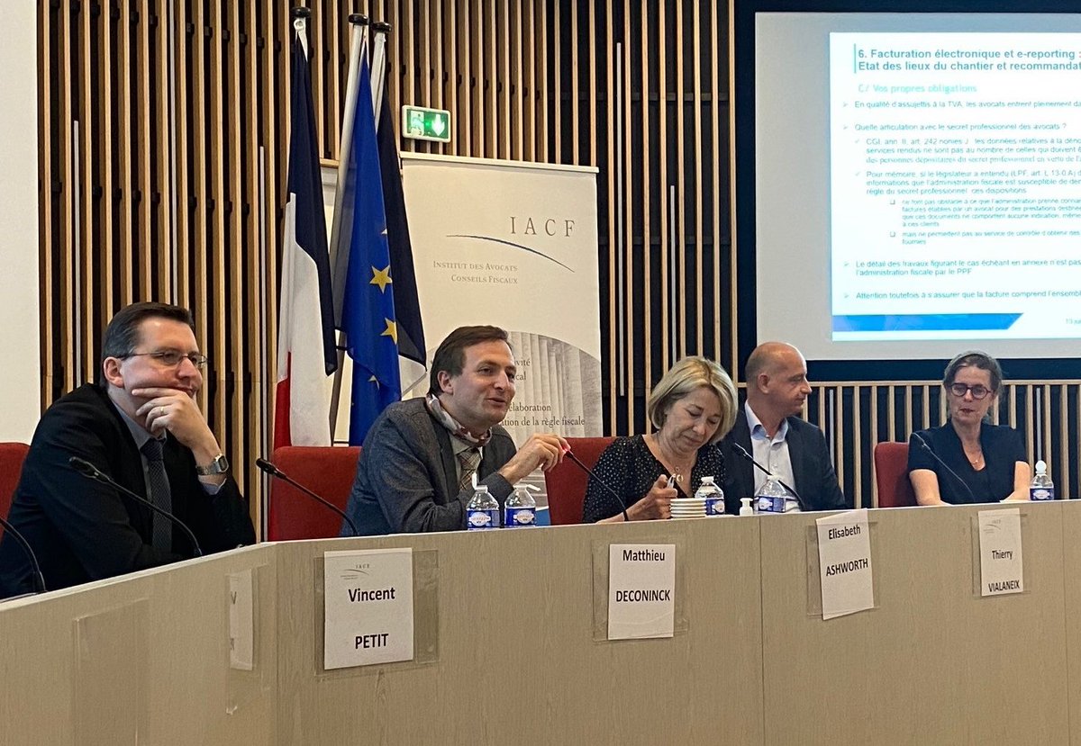 Vous n'avez pas pu assister aux échanges de l'IACF avec les experts de  la Direction de la législation fiscale (DLF) sur l'actualité TVA et la  taxe sur les salaires ? Inscrivez-vous à la rediffusion du 27 et 28 juin  sur tickets-iacf.fr