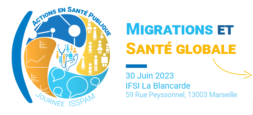ICMigrations's tweet photo. [Manifestation] Journée d’études « #Migrations et #santé globale » — Vendredi 30 juin 2023, 9h-17h, IFSI La Blancarde, Marseille

👉Découvrez le programme : https://t.co/YBqKrmvywy

Inscrivez-vous aujourd'hui : https://t.co/xmQS4ryI8l https://t.co/4Cr7urrAbm