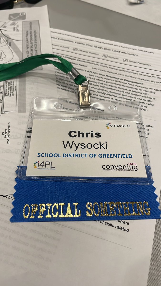 Let the learning begin! Fun fact this hotel has a water park and that is where my son thinks I am today  #plconf23