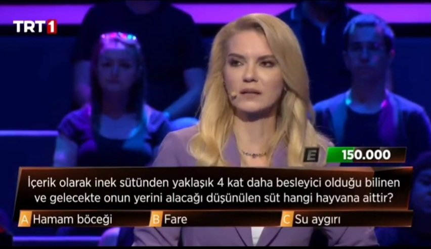 Et ve süt zararlı fakat hamam böceği sütü faydalı!
@TRT