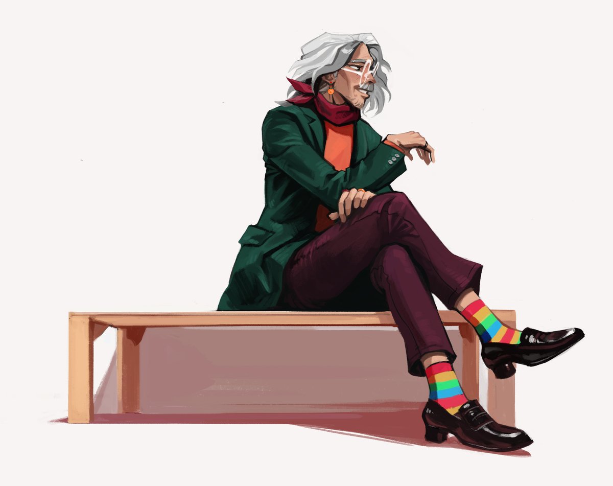 wyrdle's tweet photo. Seville and his funky socks 🧦🎀🍊 https://t.co/AEIVtwJ7kH