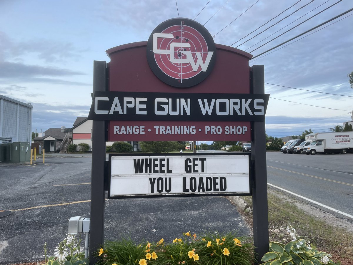 This is for the visitors & the #CapeCod residents! Come in & try shooting a gun! We have #datenight, #girlsnightout, #privatelessons and #range experience packages that don’t require a #gunlicence! Come in & give us a shot! 

#capegunworks #gunrange #summer #fun #getloaded