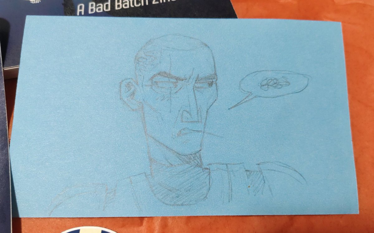 参加させていただいたバッドバッチZine(<a href="/badbatchzine/">Lost & Found: A Bad Batch Zine | SHIPPING!</a>)が届きました！本はもちろんグッズもみんな素敵！同封されていたクロスヘアーのスケッチが可愛いよ〜〜！！Birdさん(<a href="/CloneEnthusiast/">˗ˏˋ Bird ´ˎ˗ || not active anymore!</a>)ありがとうございました🥹💖こんなに素晴らしいZineに参加させていただき本当に光栄です🥹✨✨✨