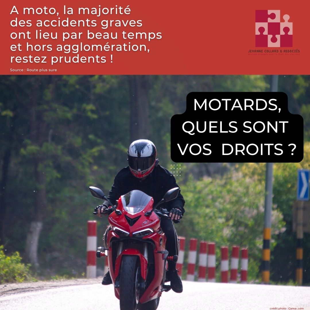 Bientôt l'été : A moto, la majorité des accidents graves
ont lieu par beau temps et hors agglomération,
restez prudents !

#Motards, connaissez-vous vos droits ? ↘️collardetassocies.org/avocat-acciden…
#droits #dommagecorporel #victimes #securiteroutiere #moto #motards #france #prevention