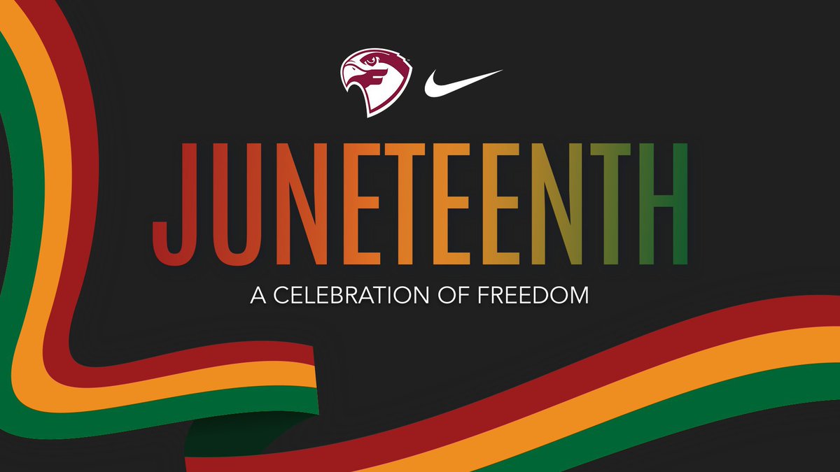 Today, we celebrate freedom.

 #Juneteenth | #SoarFalcons