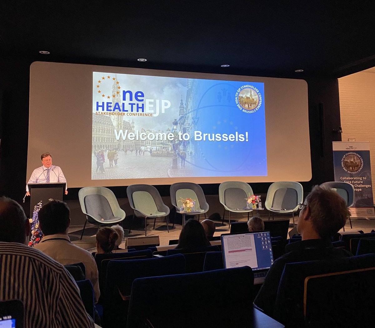 I am very happy to be here in #Brussels for the OneHealthEJP conference “Collaborating to face future #OneHealth challenges in Europe”. I am looking forward to three days of crucial reflection for the development of my thesis!