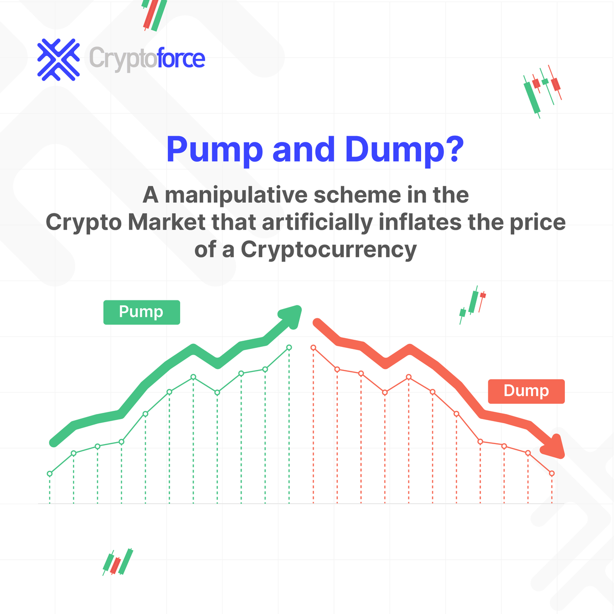 Pump and Dump: When Crypto Hype Turns into Market Manipulation.  #cryptoforce #cryptomarket #crypto #market #MarketManipulation #pumpanddump  #pumpanddumps #pumpanddumpstrategy