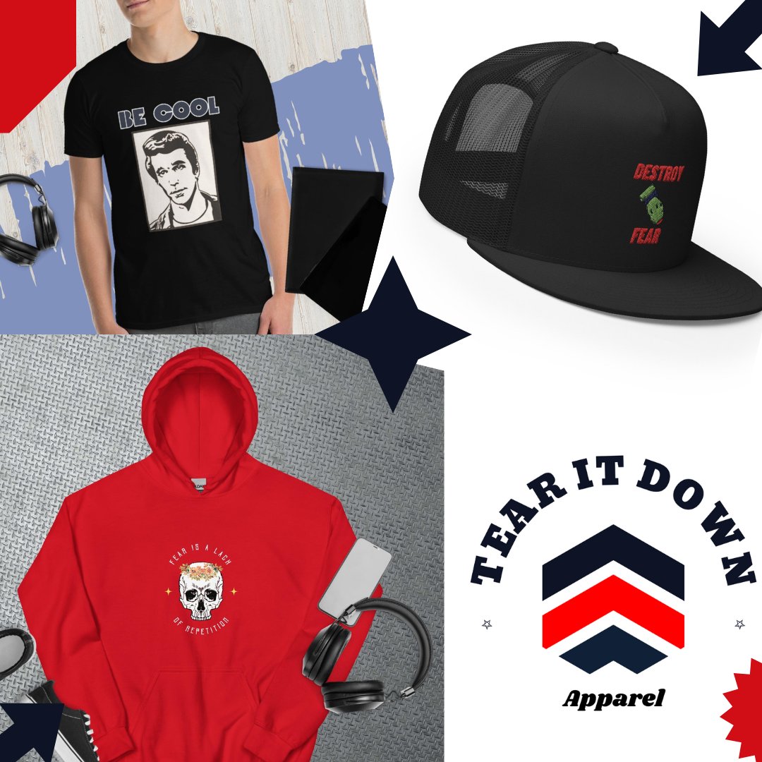 Check out all our designs at tearitdownapparel.com!
#apparel #hoodie #truckerhat #veteranowned #tshirts