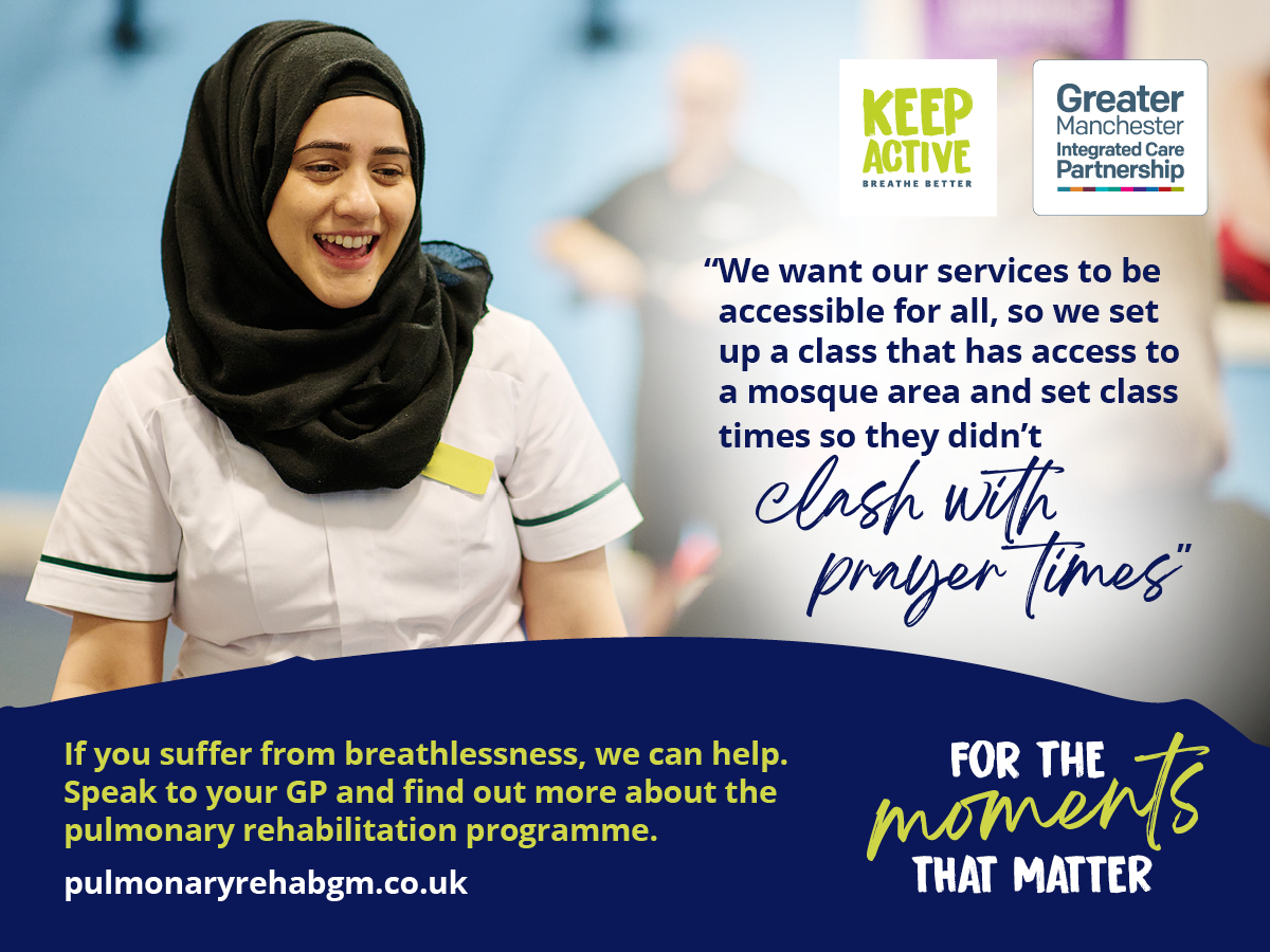 GMEC_SCN's tweet photo. If you suffer from breathlessness, speak to your GP about a free, six-week course called pulmonary rehabilitation. https://t.co/b4R4srQgDd
#PulmonaryRehabilitationWeek2023 https://t.co/zeTBLUDpcf