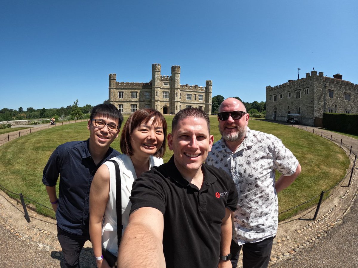 Simms_Int's tweet image. Last week we were fortunate enough to have our industrial partner @Innodisk_Corp visit the UK for meetings discussing #MemoryAndStorage. It wasn't all business though - our team showed our local #Kent attraction @leedscastleuk 🏰 Thanks for spending time with us, until next time!