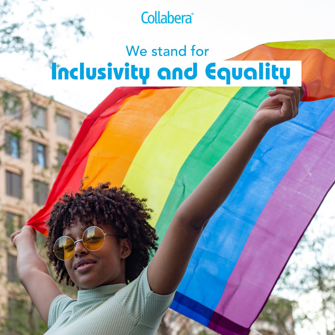CollaberaGTC's tweet photo. June is dedicated to celebrating the LGBTQIA+ community while reflecting on how we can foster a truly inclusive workplace that embraces all professionals. 

#community #respect #lgbtqia #lgbtqiaplus #pridemonth #collabera #oneheartbeat #collaberagtc https://t.co/zbpgOFBxwM