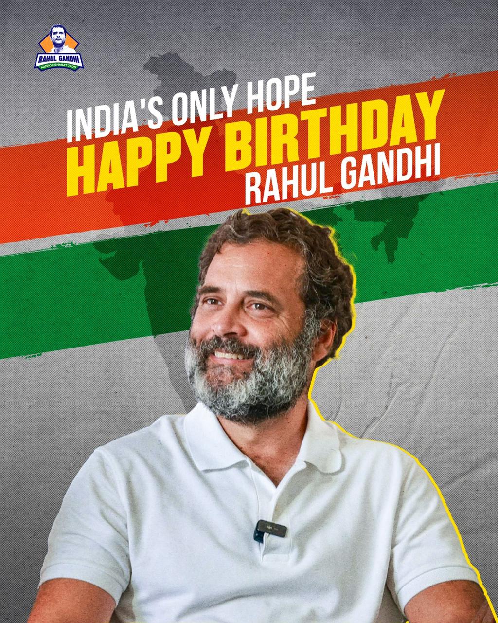 Happy Birthday Rahul Gandhi 
India Loves you. 