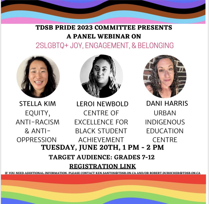 Happening tomorrow from 1-2 pm for Grades 7-12 students! <a href="/tdsb_cebsa/">Centre of Excellence for Black Student Achievement</a> <a href="/UIEC_Tdsb/">UIEC_TDSB</a> . Please ask your administrator for the registration link.
