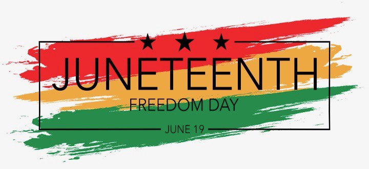 As we continue to reflect on the progress made and work to be done, today we celebrate Freedom. Happy Juneteenth!