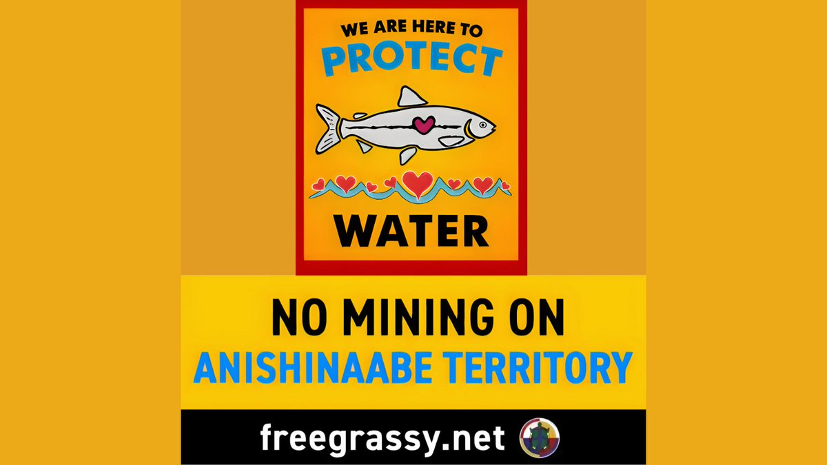 No Mining On Anishinaabe Territory! @fordnation Sign the petition - you.leadnow.ca/petitions/no-m… #LandAlliance #FreeGrassy #GrassyNarrows