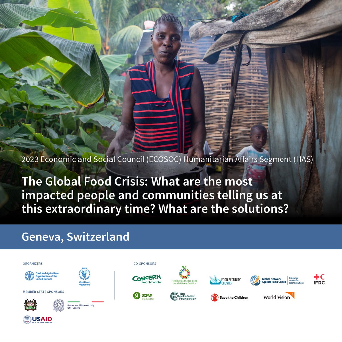 🗓️ SAVE THE DATE
⏰ Tomorrow, 20 June from 13:15-14:45 CEST
➡️ Virtual &amp; at Palais des Nations in Geneva, Switzerland

Online registration 🔗bit.ly/3Nz3wR6
In-person registration 🔗bit.ly/3NBn0EF
More info 🔗bit.ly/ECOSOC_23