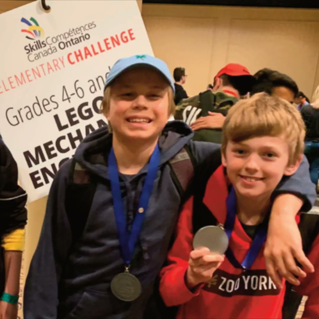 Over 30 students from Wellington Catholic competed at Skills Ontario in Toronto, the largest skilled trades &amp; tech competition in Canada. Read more about their impressive creativity, problem-solving, and innovation skills here: buff.ly/45WHOxF