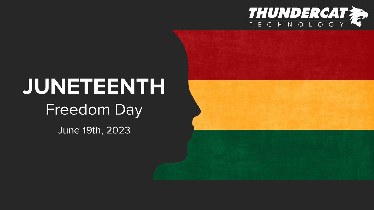 At ThunderCat Technology, we stand united in commemorating Juneteenth, a significant milestone in American history. Join us as we honor Juneteenth and continue working towards a more inclusive society, where everyone has equal opportunities to thrive and succeed.