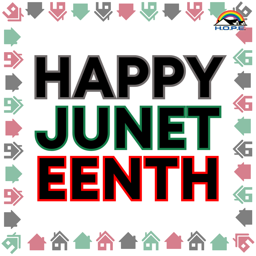Happy Juneteenth!  

#hopefinancial #hope #housingoptions #planningexpertise #maryland #juneteenth