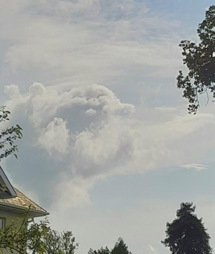 I often see pictures in the clouds, but I think the chubby baby I spotted yesterday is the winner.
Still trying to decide if it's Zig or Zag on the left, telling her a bedtime story.
#cloudphotography #zigandzag