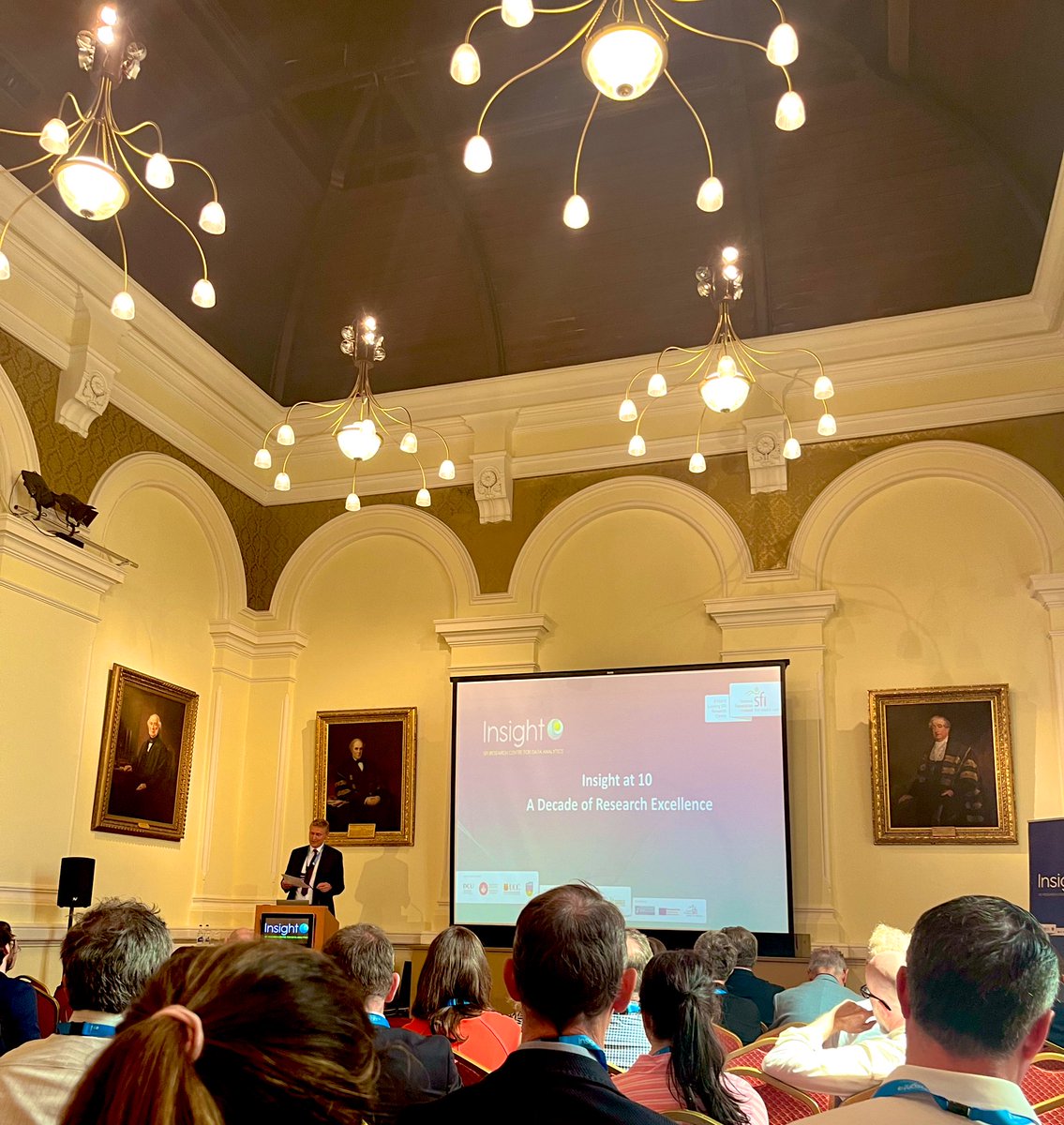 NaadiyaCarrim's tweet photo. Brilliant day celebrating 10 years of @insight_centre at @RCPI_news. Opened by @DeptofFHed &amp; @PhilipNolan_SFI our CEO @oconnorn reflected on the last 10 years and the next to come. Delighted to be part of the team! #Insight10 https://t.co/kiOjoFbbLf