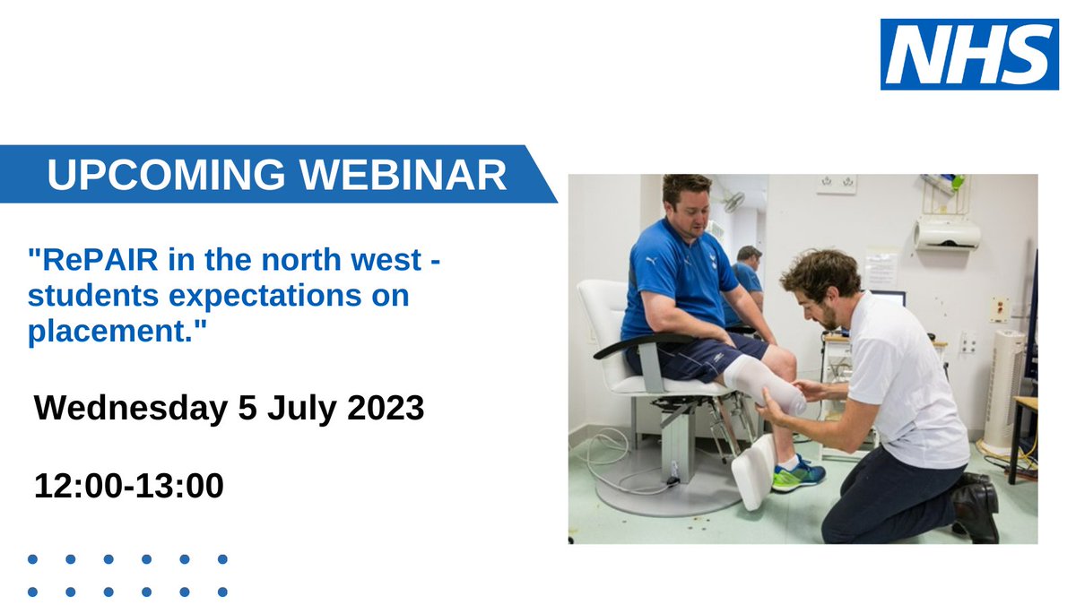 NHSE Workforce, Training and Education – NW (@nhshee_nwest) on Twitter photo This ‘Lunch and Learn’ webinar series will provide insight to the NW RePAIR (Reducing Pre-registration Attrition and Improving Retention) programme 2022/2023.
For further information and to register > orlo.uk/nSKiE
<a href="/andrea_boland/">Andrea Boland</a> <a href="/aneleigh_schof/">Aneleigh Schofield</a> <a href="/NaomiMcVey/">Naomi McVey 🐝</a> #NWRePAIR This ‘Lunch and Learn’ webinar series will provide insight to the NW RePAIR (Reducing Pre-registration Attrition and Improving Retention) programme 2022/2023.
For further information and to register > orlo.uk/nSKiE
<a href="/andrea_boland/">Andrea Boland</a> <a href="/aneleigh_schof/">Aneleigh Schofield</a> <a href="/NaomiMcVey/">Naomi McVey 🐝</a> #NWRePAIR